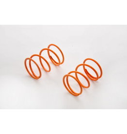 HOBAO RACING HOA85140 SHOCK SPRING HARD/ORANGE 2PC