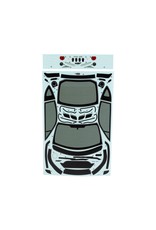 MST MXS-720019 86RB DRIFT BODY: CLEAR