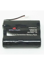 SPEKTRUM SPMB6000LITX 1S LIPO 3.7V 6000MAH TRANSMITTER BATTERY: (IX12)