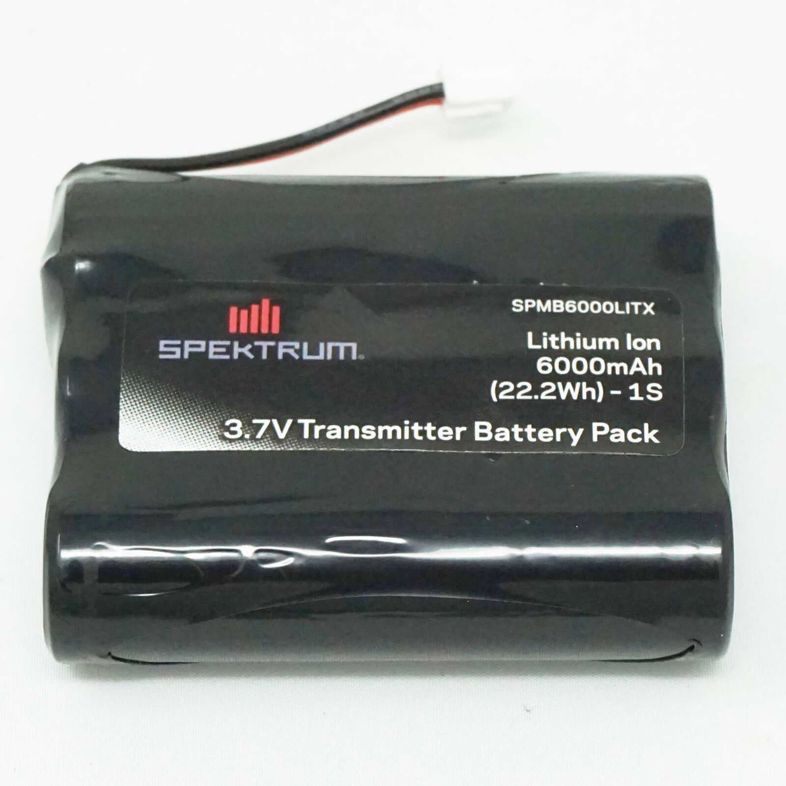 SPMB6000LITX 1S LIPO 3.7V 6000MAH TRANSMITTER BATTERY: (IX12)