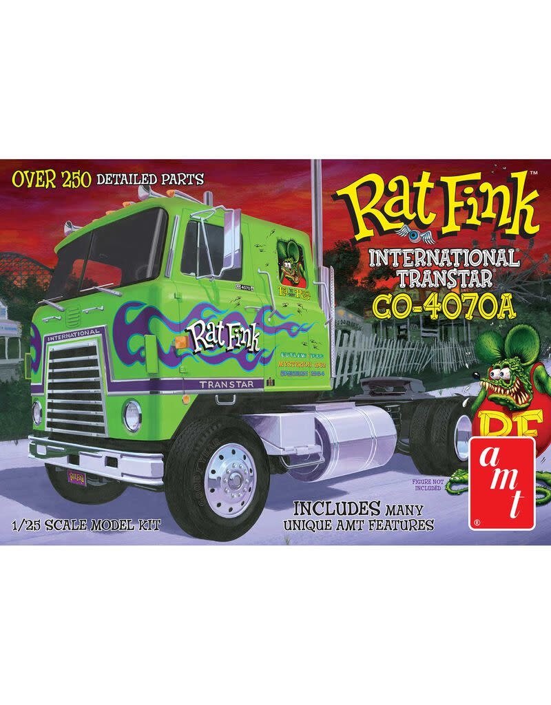 AMT AMT1291 1/25 RAT FINK INTERNATIONAL TRANSTAR CO-4070 TRACTOR PLASTIC MODEL KIT