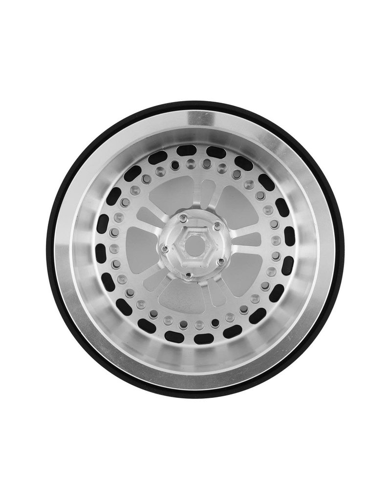 SSD RC SSD00481 V SPOKE REAR 2.2/3.0 DRSG WHEEL SILVER