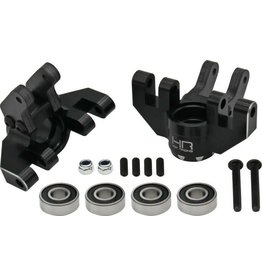 HOT RACING HRALMJ21M01 ALUMINUM STEERING SPINDLE FOR LOSI LMT