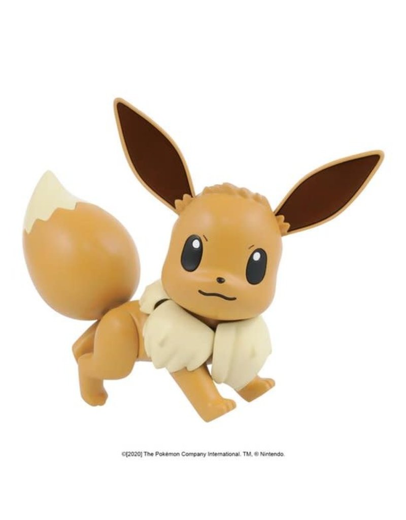 BANDAI BAS2487423 EEVEE "POKEMON", BANDAI POKEMON MODEL KIT
