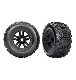 TRAXXAS TRA9672 SLEDGEHAMMER PREMOUNTED TIRES AND WHEELS