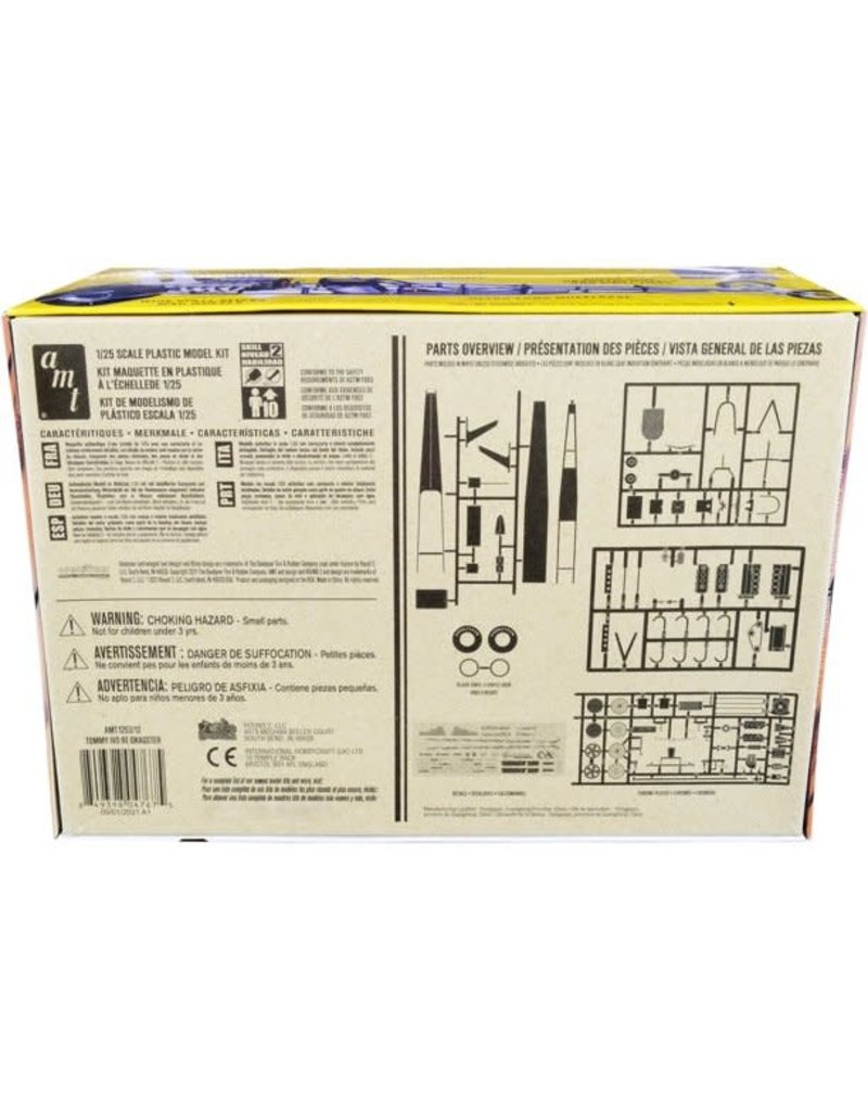 AMT AMT1253 1/25 TOMMY IVO REAR ENGINE DRAGSTER  PLASTIC MODEL KIT