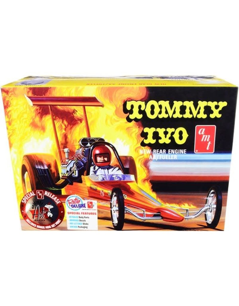 AMT AMT1253 1/25 TOMMY IVO REAR ENGINE DRAGSTER  PLASTIC MODEL KIT