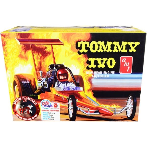 AMT1253 1/25 TOMMY IVO REAR ENGINE DRAGSTER PLASTIC MODEL KIT
