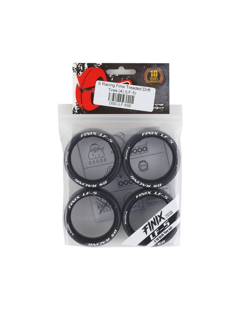 DS RACING DSC-LF-5SE FINIX TREADED DRIFT TIRES (LF-5) (4)