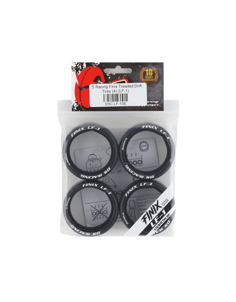 DS RACING DSC-LF-1SE FINIX THREADED DRIFT TIRES LF-1 (4)