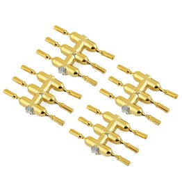 DS RACING DSC-DEN-2GC  ELEMENT SCALE LUG NUTS GOLD CHROME 24 LONG