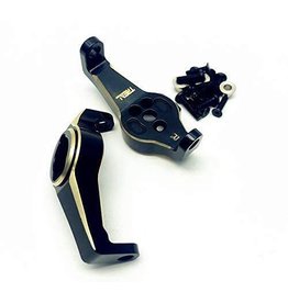 TREAL TRLX0021TKFY5 BRASS CASTER BLOCKS PORTAL DRIVE KINGPIN BUSHING TRX4 TRX6 (2)