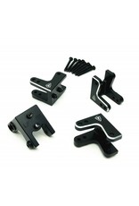 TREAL TRLX002V2S37X SHOCK MOUNT SET LMT: BLACK (4)