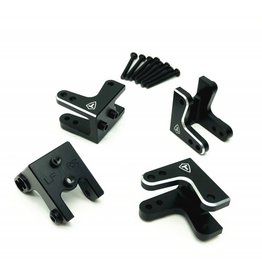 TREAL TRLX002V2S37X SHOCK MOUNT SET LMT: BLACK (4)