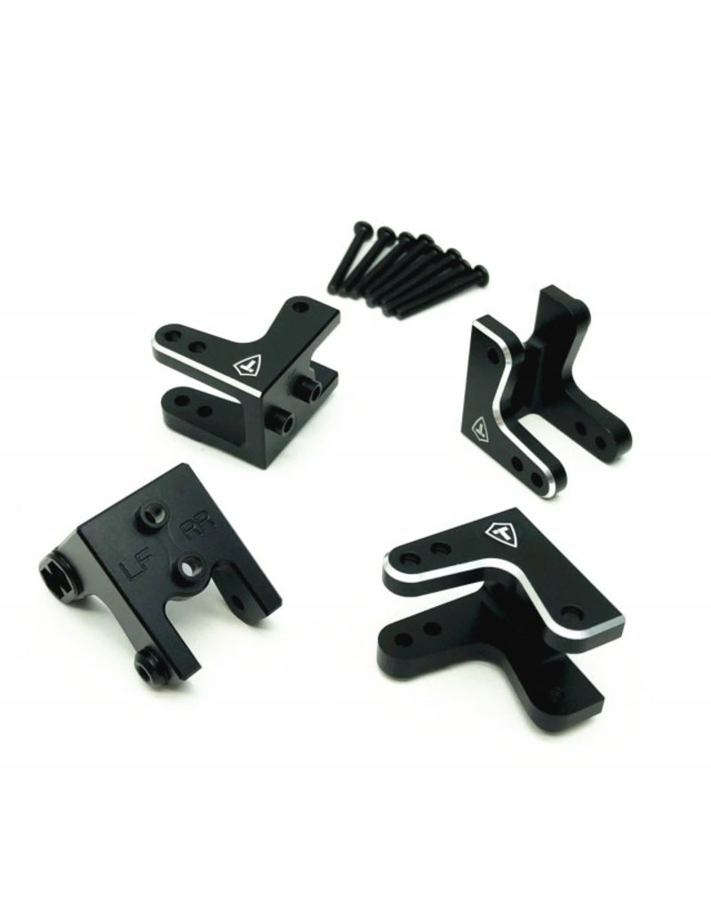 TREAL TRLX002V2S37X SHOCK MOUNT SET LMT: BLACK (4)