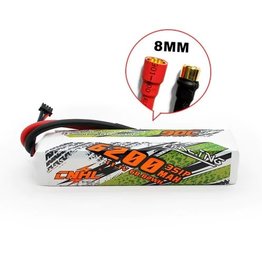 CNHL CNHL 3S LIPO 11.1V 6200MAH 90C BATTERY: 8MM