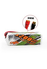 CNHL CNHL 6S LIPO 22.2V 5200MAH 90C BATTERY: 8MM