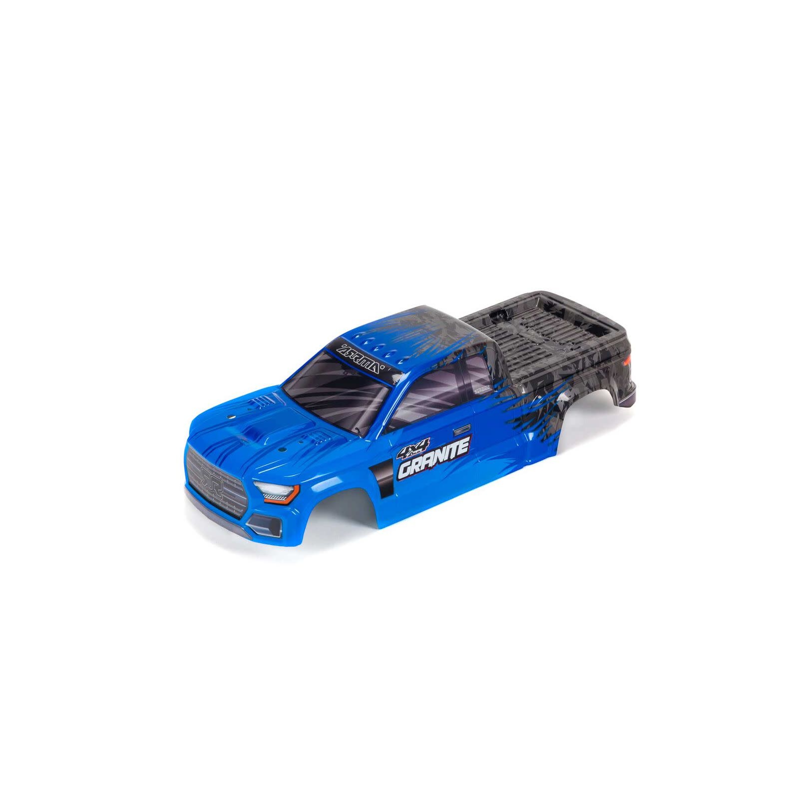 ARA402302 GRANITE 4X4 MEGA PAINTED DECALED TRIMMED BODY BLUE