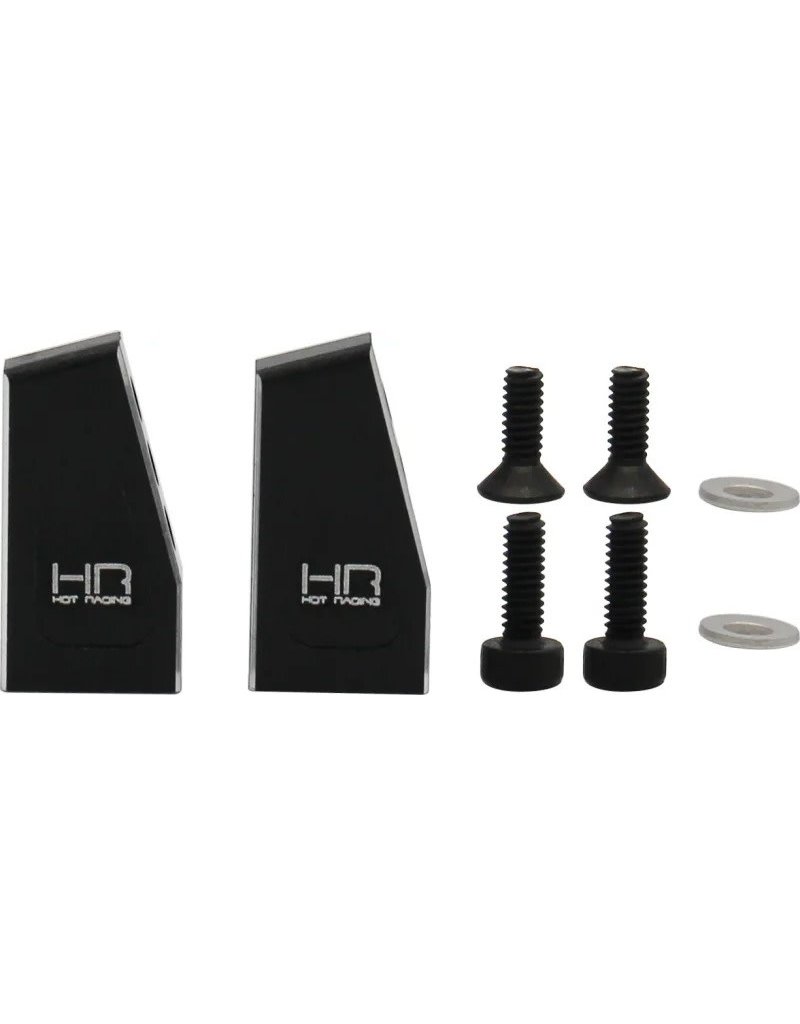 HOT RACING HRAMTT2401 ALUMINUM SERVO MOUNT SET FOR LOSI MINI-T 2.0