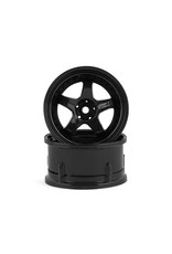 DS RACING DSC-DE-005 ELEMENT DRIFT WHEELS 5 SPOKE TRIPLE BLACK (2)