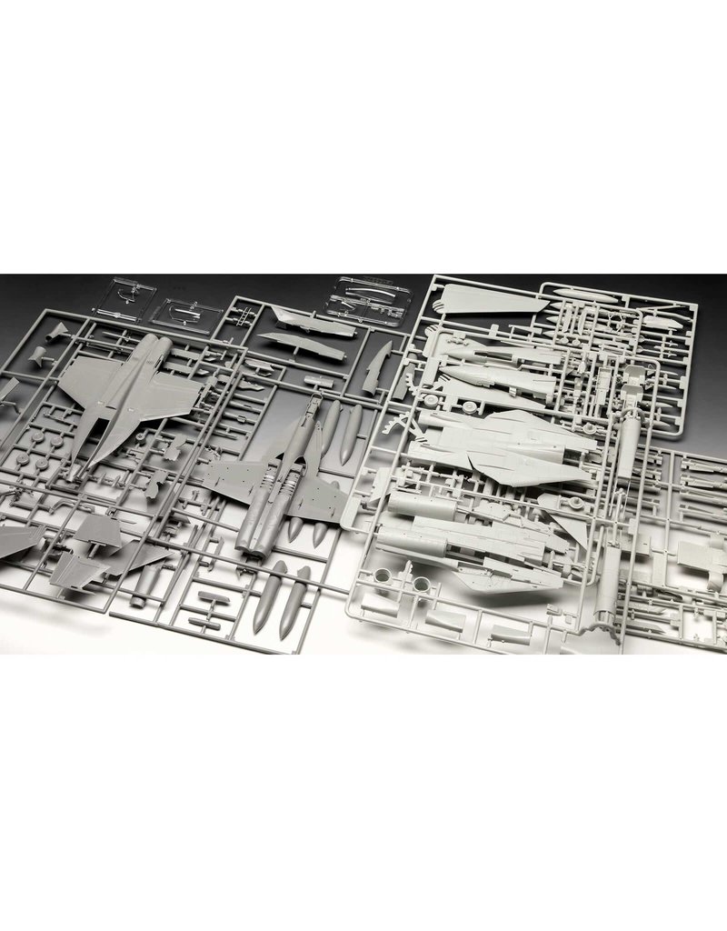 REVELL RVL05677 1/72 TOP GUN MOVIE SET PLASTIC MODEL KIT