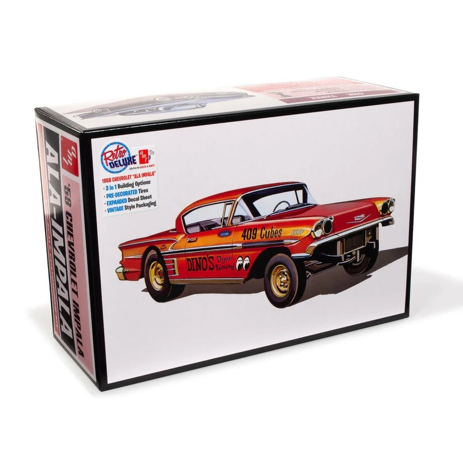 AMT1301 58 CHEVY IMPALA HARDTOP