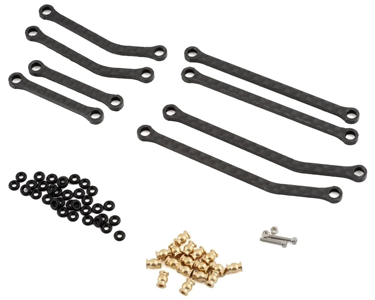 FTK-FUR-2103 CARBON HIGH CLEARENCE LINK SET FOR SCX24