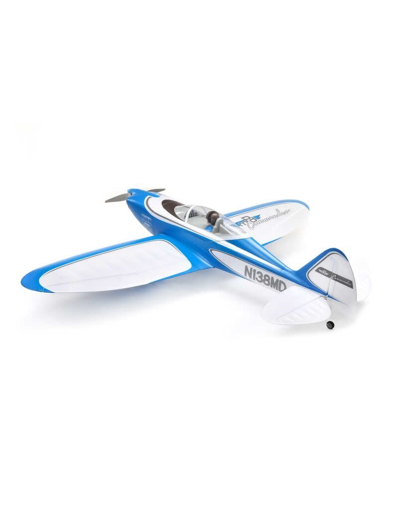 E-FLITE EFL14850 COMMANDER MPD 1.4M BNF BASIC W/ AS3X & SAFE SELECT