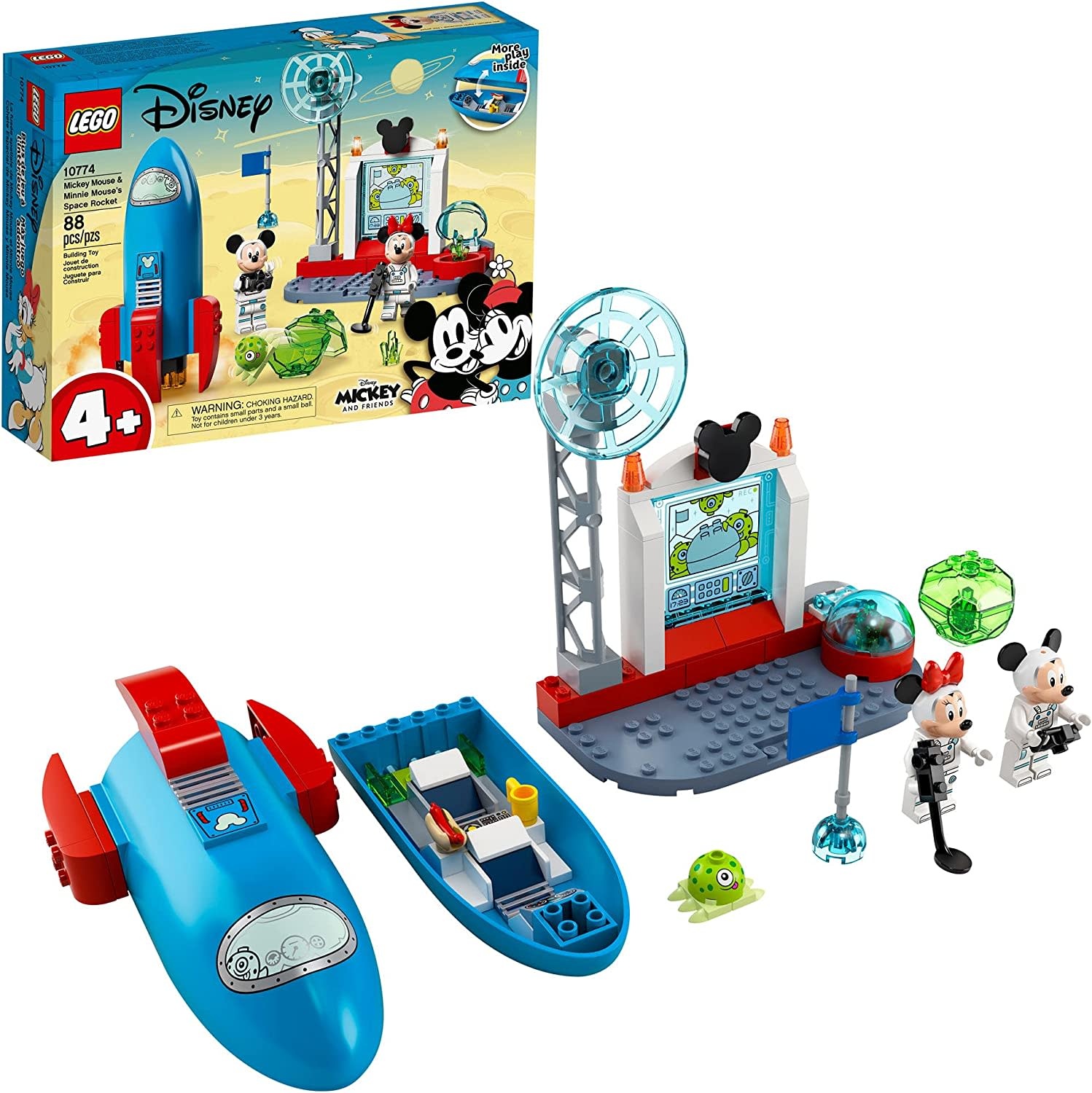 LEGO 10774 MICKEY MOUSE & MINNIE MOUSE'S SPACE ROCKET - My Tobbies
