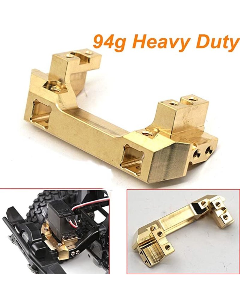 MY TOBBIES MT 94G HEAVY DUTY BRASS BUMPER SUPPORT TRX4