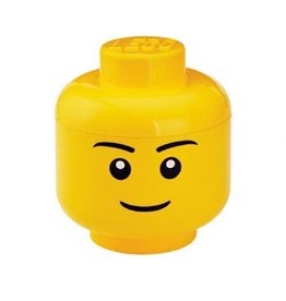 LEGO LEGO 40311724 STORAGE HEAD (SMALL) - BOY YELLOW