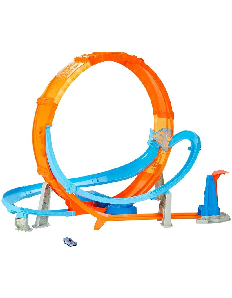 HOT WHEELS MTL GTV14 HOTWHEELS MASSIVE LOOP MAYHEM TRACK SET