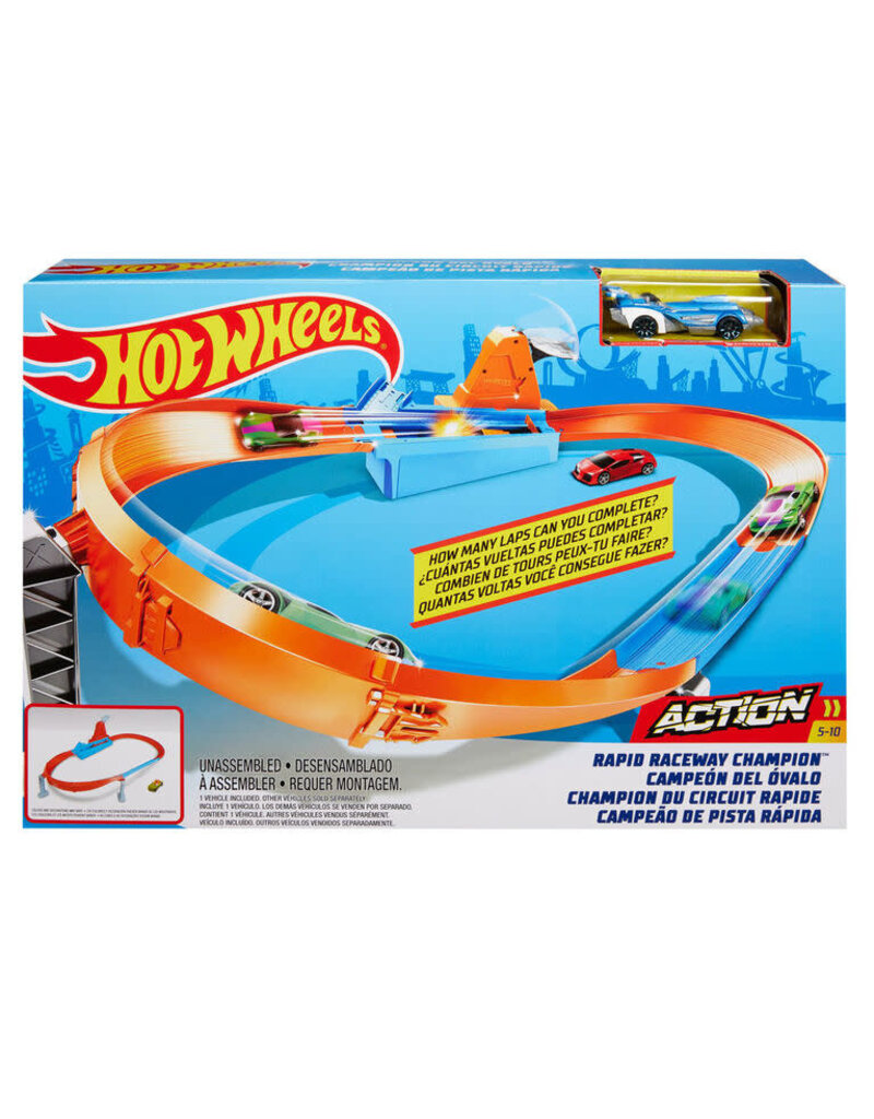 HOT WHEELS MTL GBF81/GJM75 HOTWHEELS RAPID RACEWAY CHAMPION