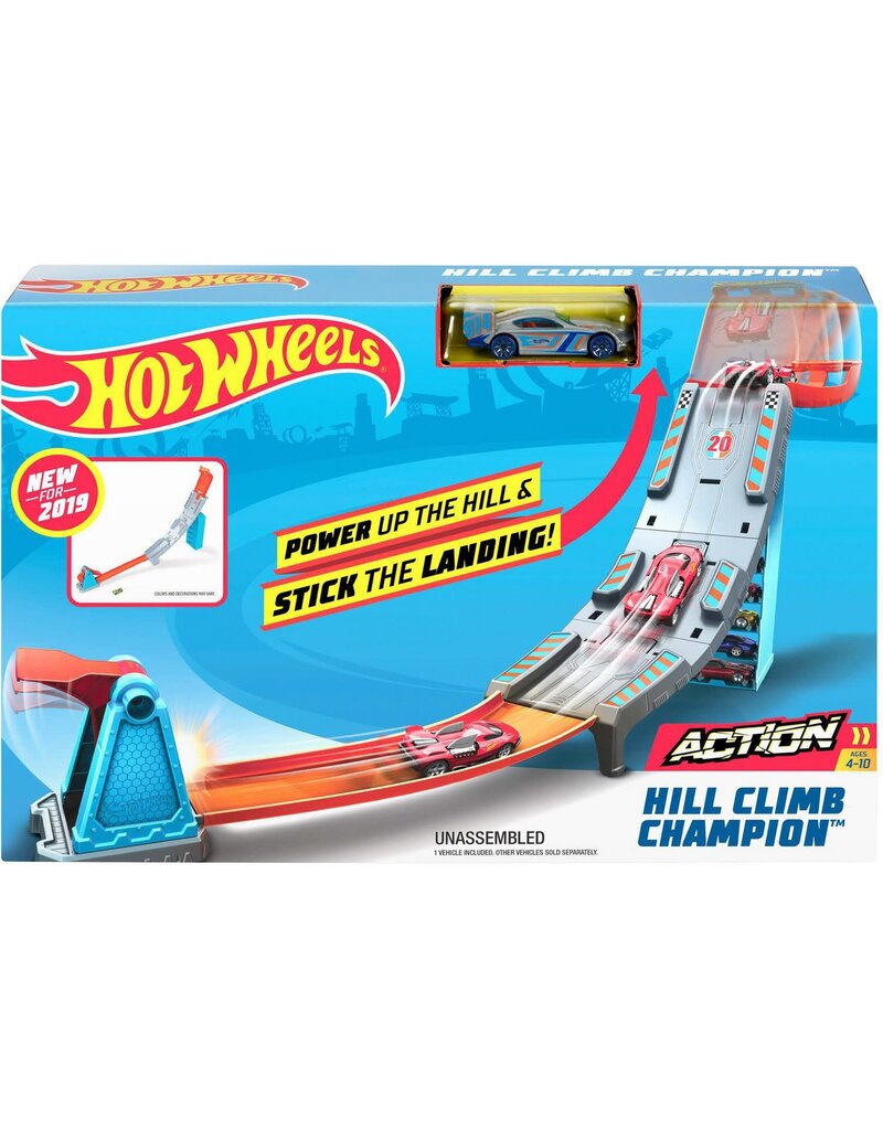 HOT WHEELS MTL GBF81/GBF83 HOTWHEELS ACTION HILL CLIMB CHAMPION