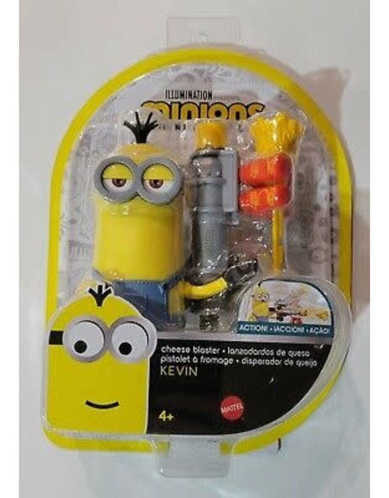 MINIONS MTL GMD90/GWR60  MINIONS ACTION CHEESE BLASTER KEVIN