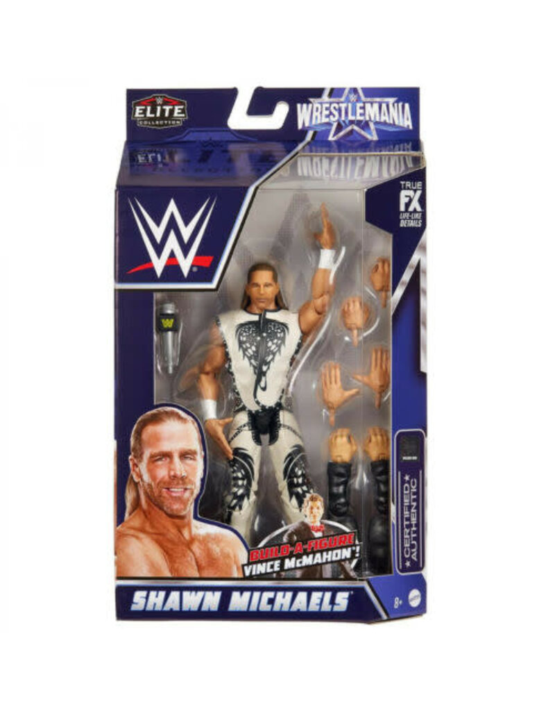 WWE MTL HDD81/HJF07 WWE WRESTLEMANIA ELITE COLLECTION: SHAWN MICHAELS