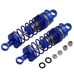 HOT RACING HRAMTT52DP01 ALUMINUM FRONT THREADED SHOCKS FOR MINI T 2.0