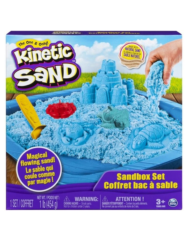 KINETIC SAND SPNM6024039 KINETIC SAND SAND BOX SET