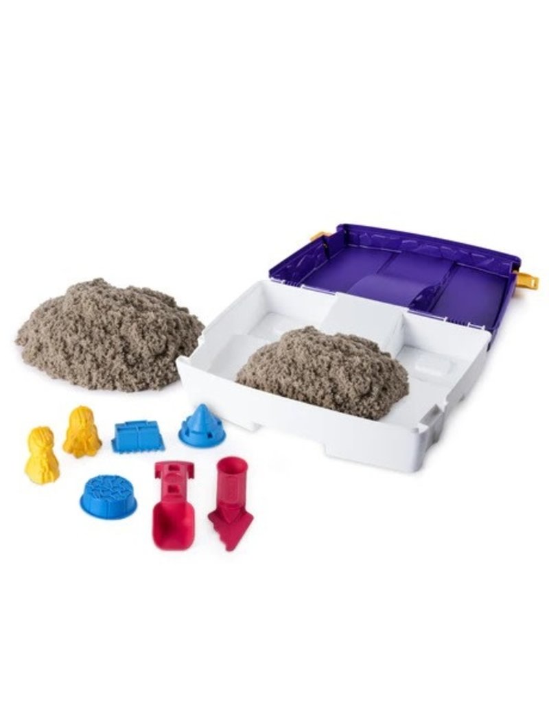 KINETIC SAND SPNM6026980 KINETIC SAND FOLDING SAND BOX W/ 2LBS OF KINETIC SAND