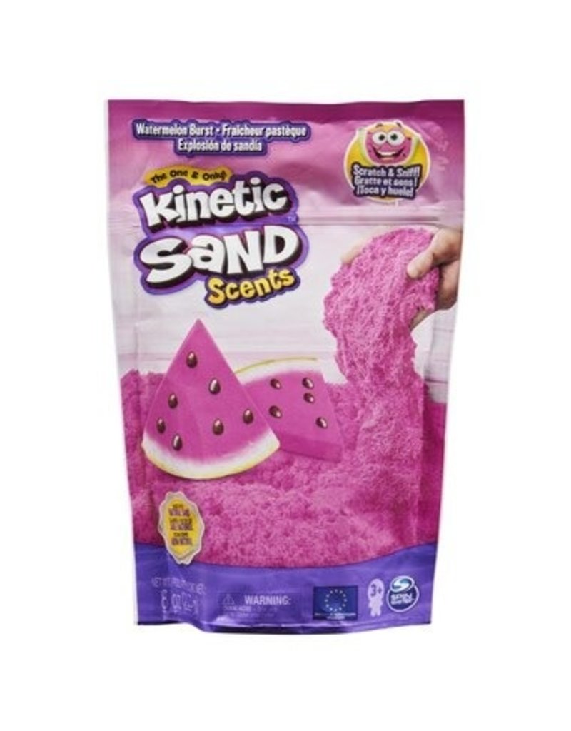 KINETIC SAND SPNM6053900/20124653 KINTEIC SAND SCENTS : WATERMELON BURST 8OZ.