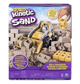 KINETIC SAND SPNM6044178 KINETIC SAND DIG & DEMOLISH TRUCK PLAYSET