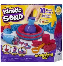 KINETIC SAND SPNM6047231 KINETIC SAND SANDISFYING SET W/ 2LBS KINETIC SAND & 10 TOOLS