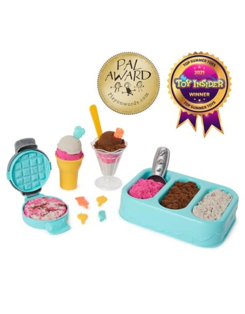 KINETIC SAND SPNM6059742 KINETIC SAND SCENTS ICE CREAM TREATS PLAYSET