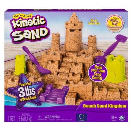 SPNM6044142 KINETIC SAND BEACH SAND KINGDOM PLAYSET