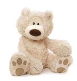 GUND SPNM6047532 18" PHILBIN BEAR: BEIGE