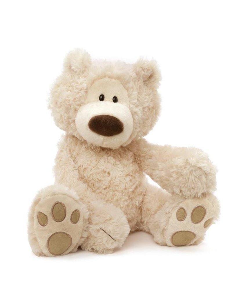 GUND SPNM6047532 18" PHILBIN BEAR: BEIGE