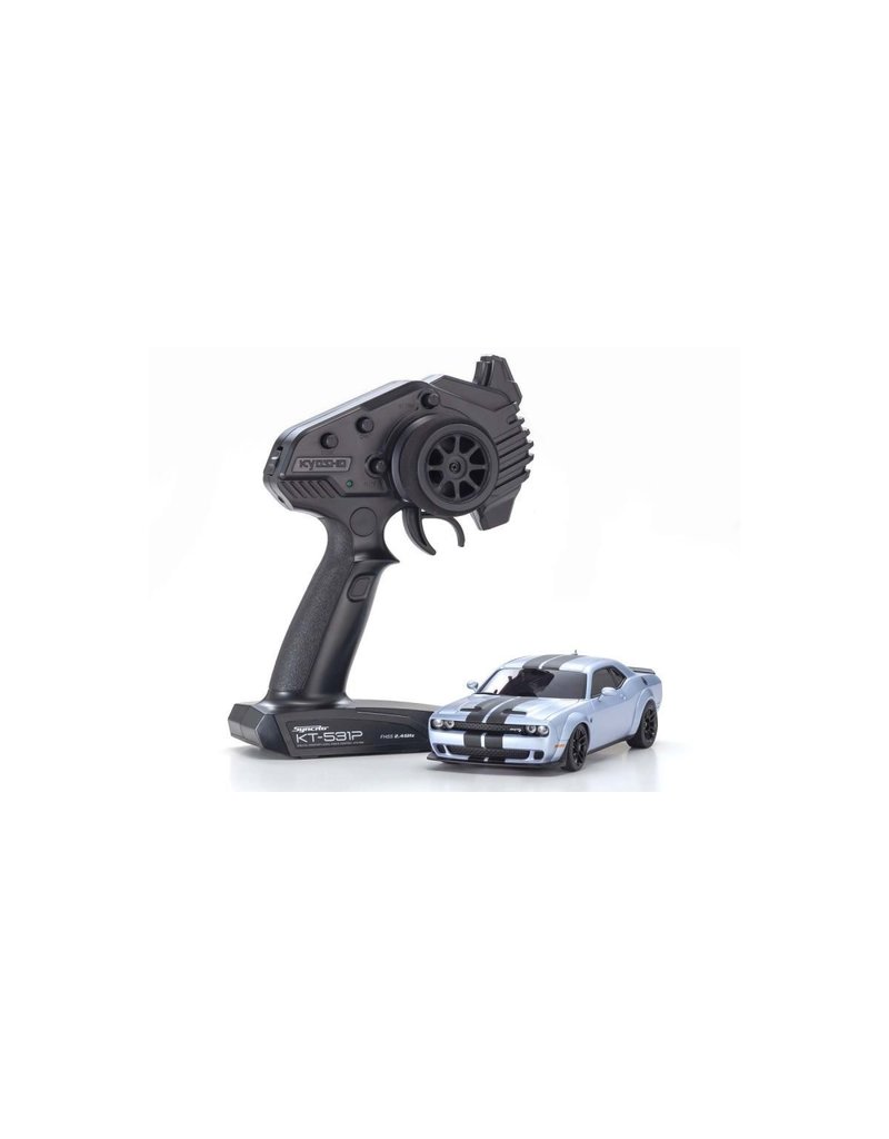 KYOSHO KYO32621S MINI-Z AWD MA-020 READYSET DODGE CHALLENGER SRT HELLCAT REDEYE: TRIPLE NICKEL