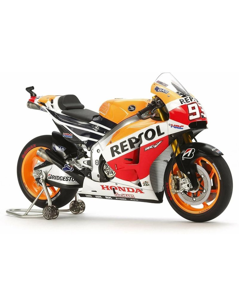 TAMIYA TAM14130 1/12 REPSOL HONDA RC213V '14 PLASTIC MODEL KIT