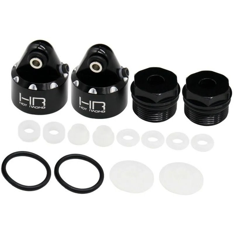 HRAMXX156AX01 ALUMINUM BLEEDER SHOCK CAPS CARTRIDGE FOR TRAXXAS MAXX