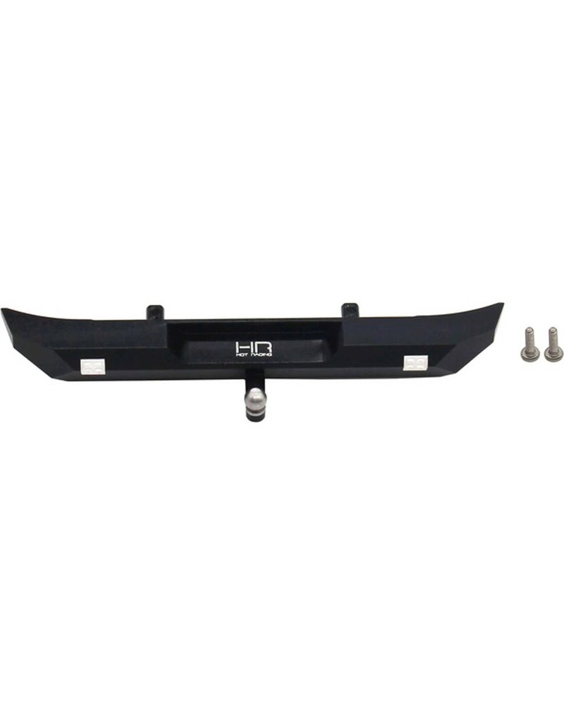 HOT RACING HRASXTF03JR01 ALUMINUM REAR BUMPER FOR AXIAL SCX24 JEEP WRANGLER